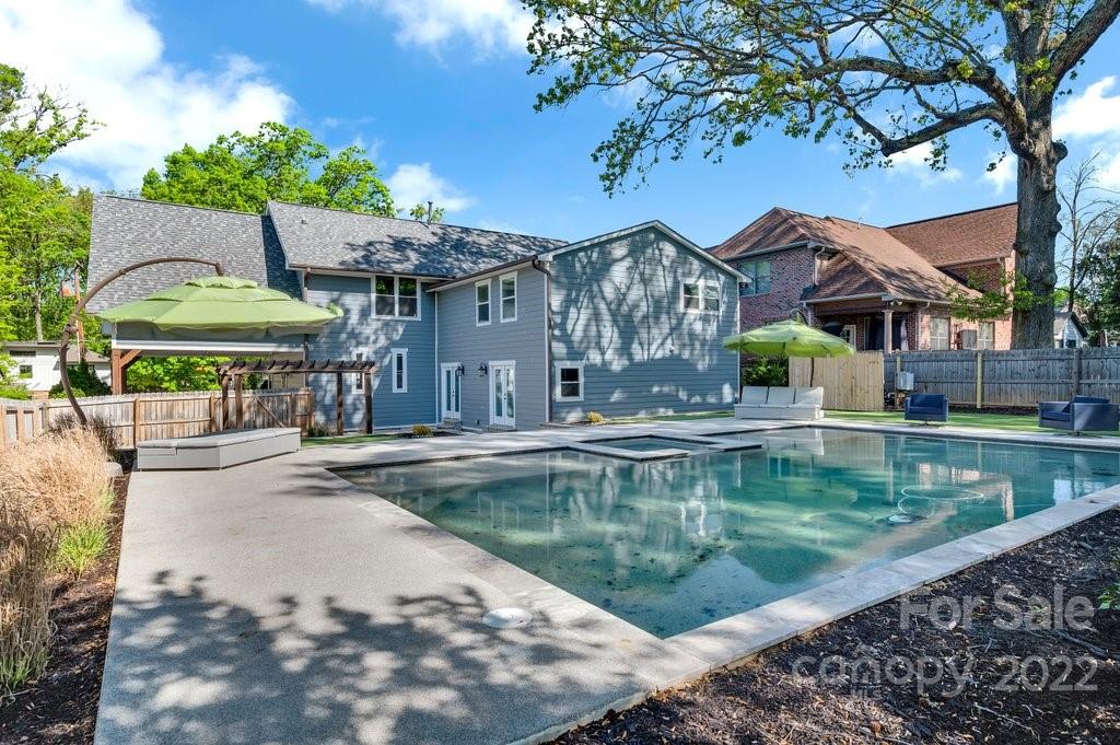 530 McAlway Road Charlotte, NC 28211 - Photo 35 of 36 a view of a swimming pool with a patio