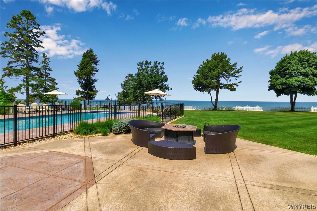 7110 Lake Shore Road Evans, NY 14047 - Photo 13 of 46 Additional fireplace/gathering area