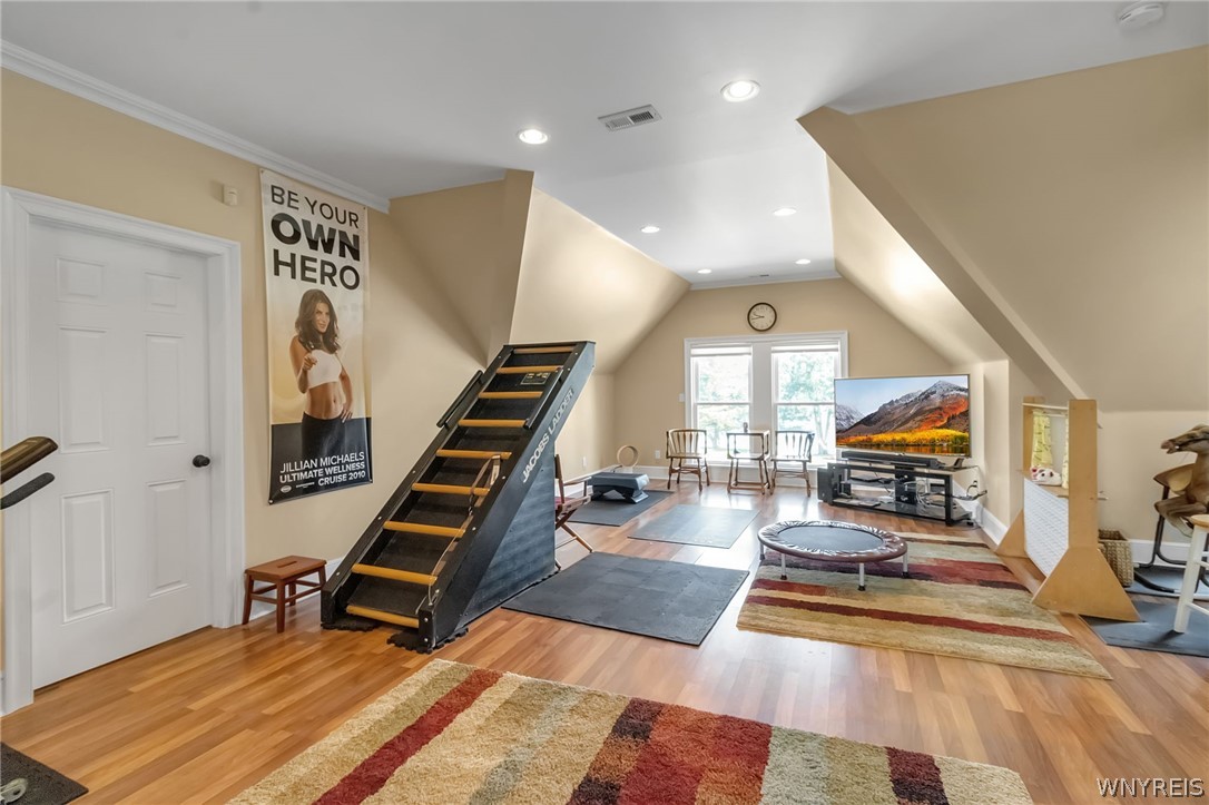 7110 Lake Shore Road Evans, NY 14047 - Photo 45 of 46 Finished room on 2nd floor of carriage house