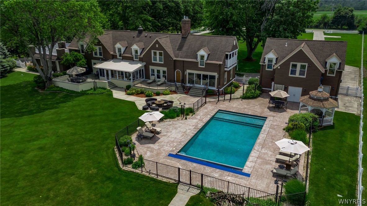 7110 Lake Shore Road Evans, NY 14047 - Photo 8 of 46 In ground pool area