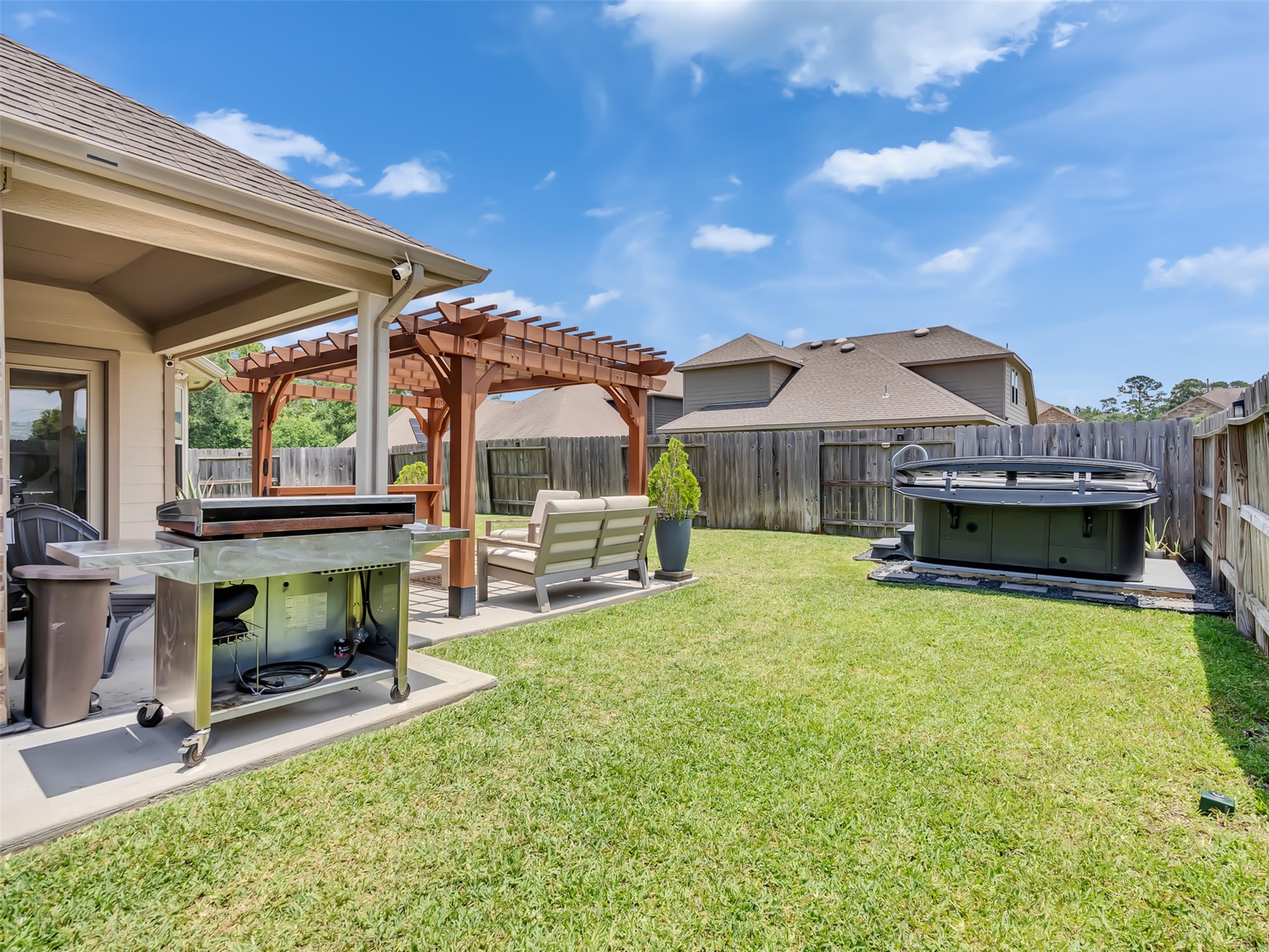 27997 Lone Hollow Lane Spring, TX 77386 - Photo 9 of 45 a view of house with a swimming pool