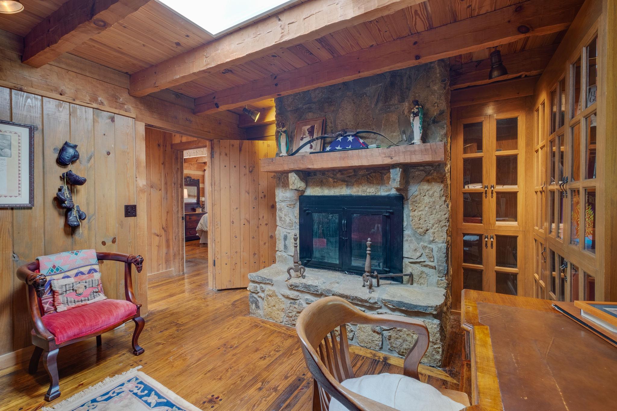3360 Sweeney Hollow Road Franklin, TN 37064 - Photo 16 of 30 a living room with furniture and a fireplace