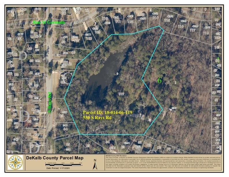 550 South Rays Road Stone Mountain, GA 30083 - Photo 6 of 18 a front view of a house with a yard