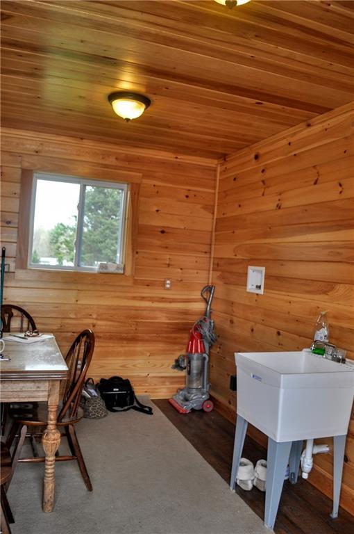 87 Back Road Abbot, ME 04406 - Photo 20 of 35 Mudroom and laundry area between...