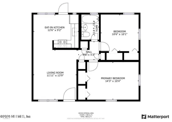 $1,550 | 95 Lewis Street, Atlantic Beach, FL 32233
