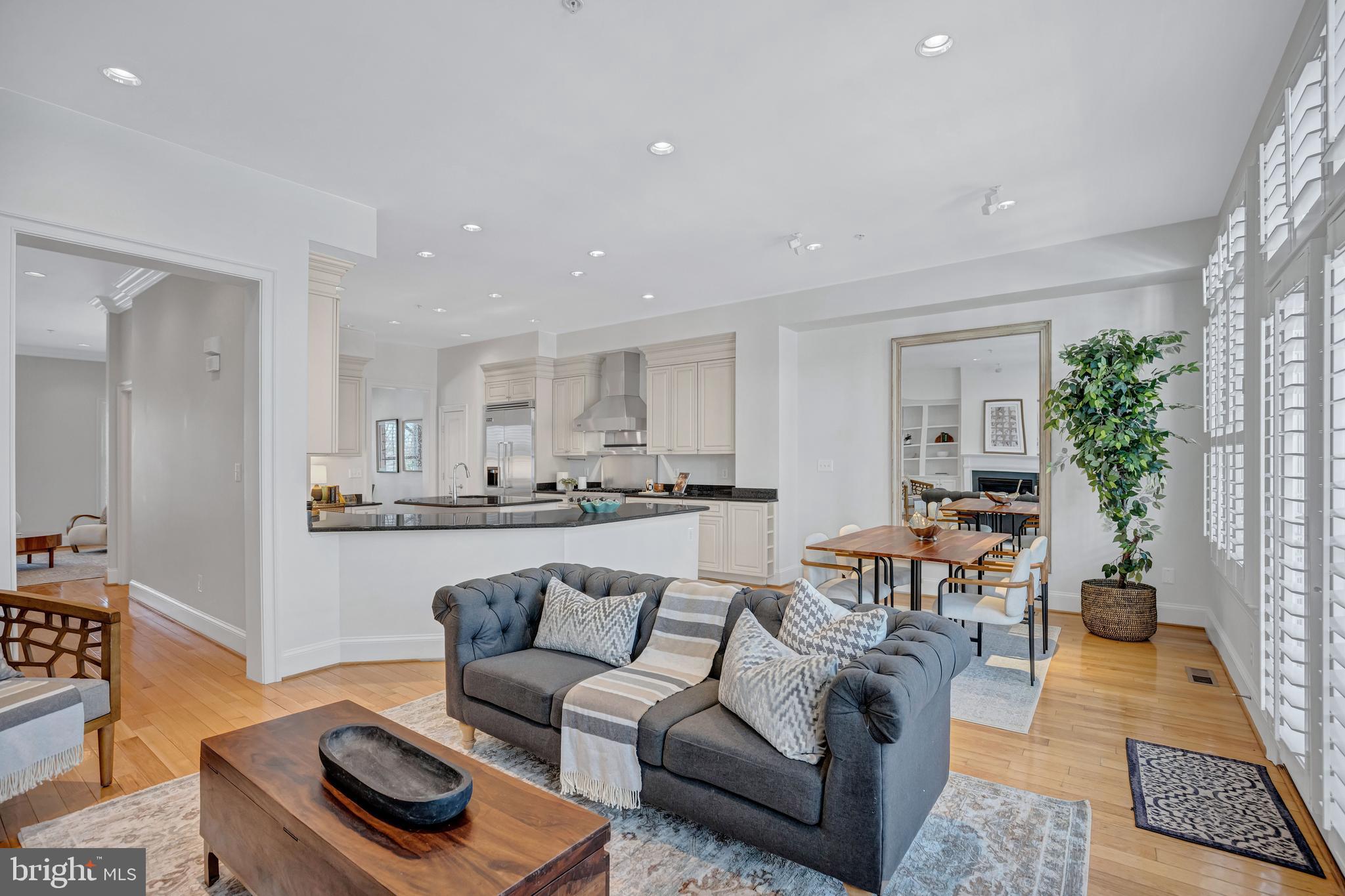 1820 Carpenter Road Alexandria, VA 22314 - Photo 13 of 80 a living room with furniture and a rug