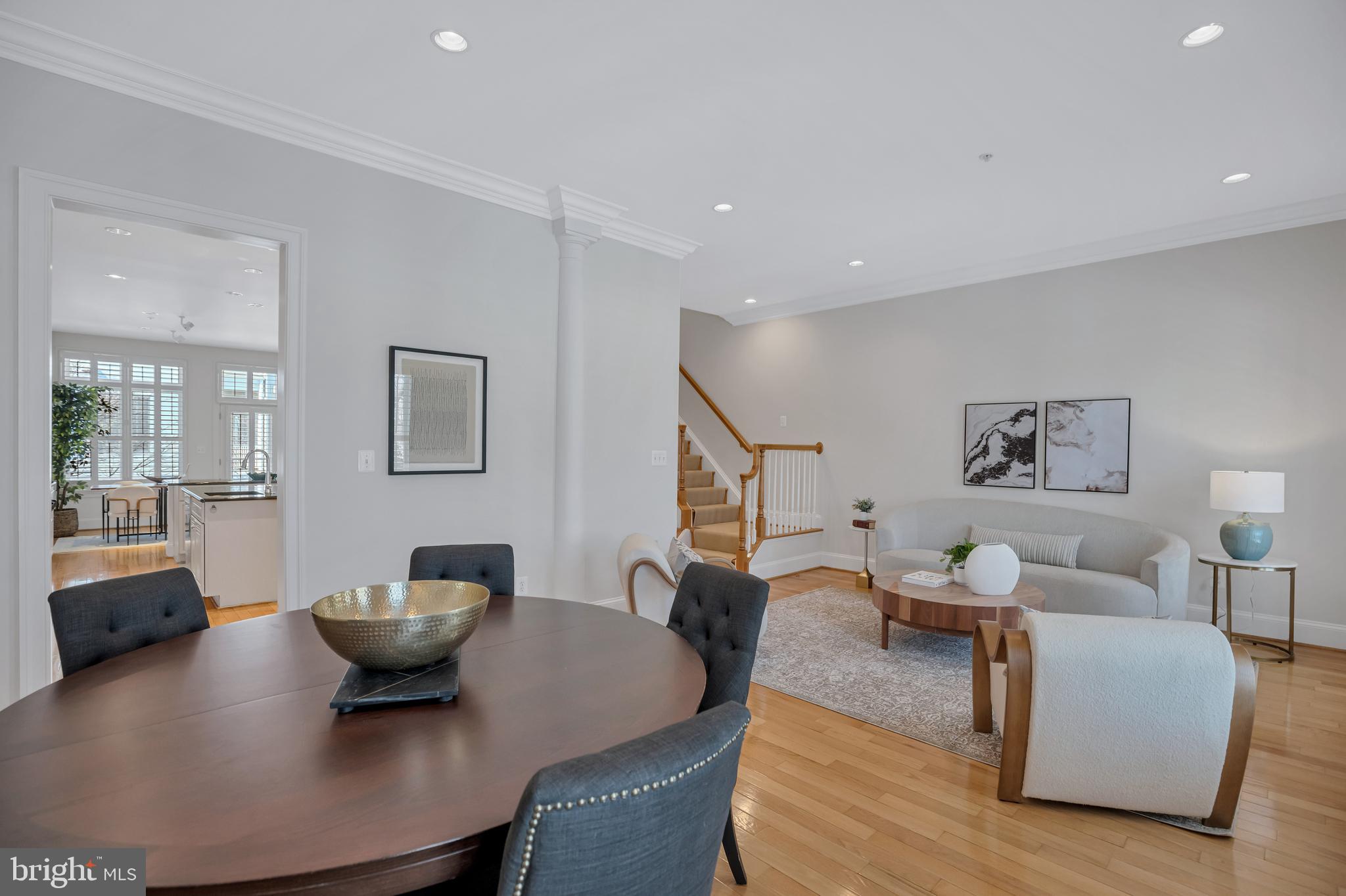 1820 Carpenter Road Alexandria, VA 22314 - Photo 25 of 80 Living Room off Dining Room