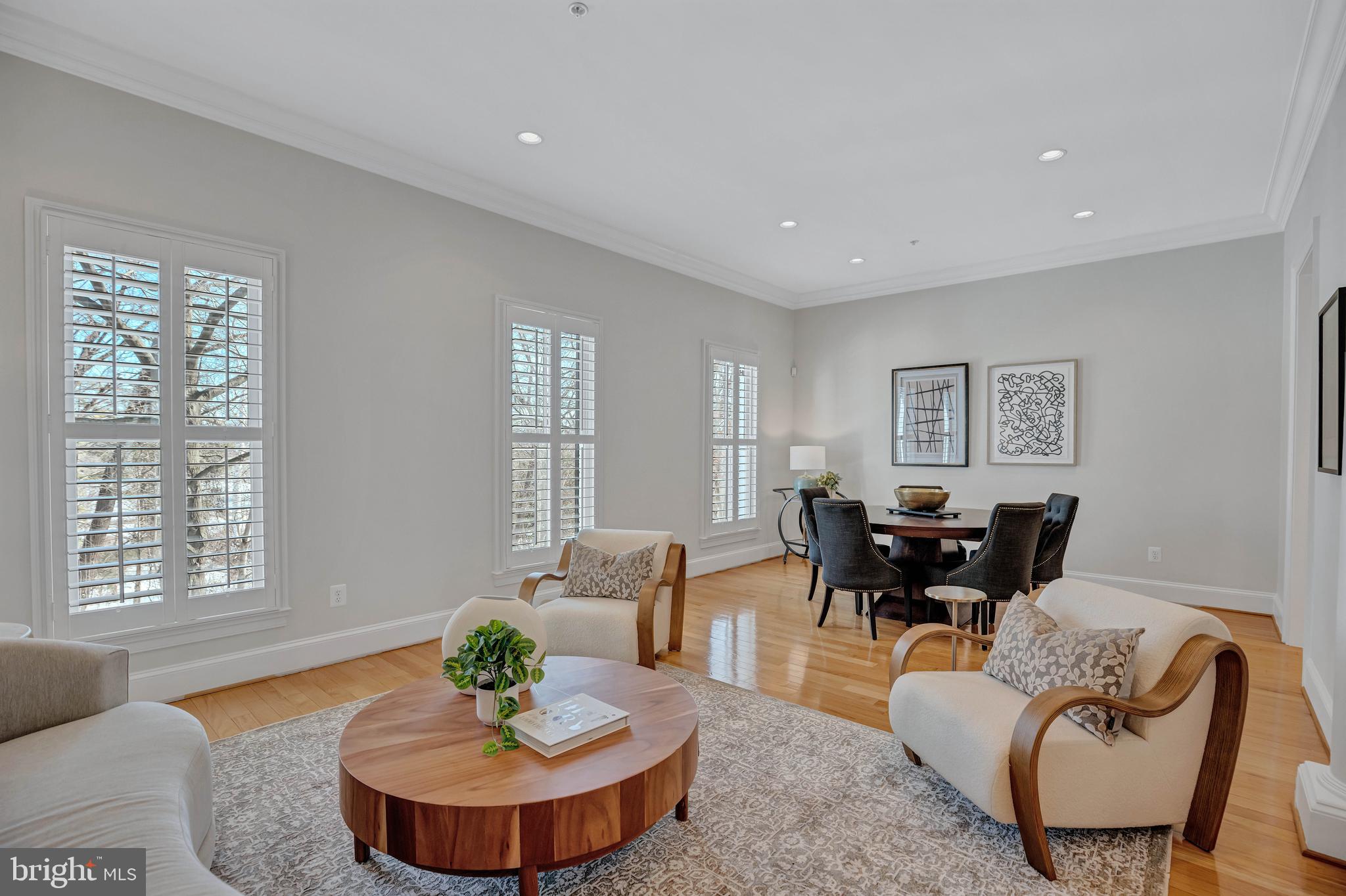 1820 Carpenter Road Alexandria, VA 22314 - Photo 27 of 80 a living room with furniture potted plant and a window
