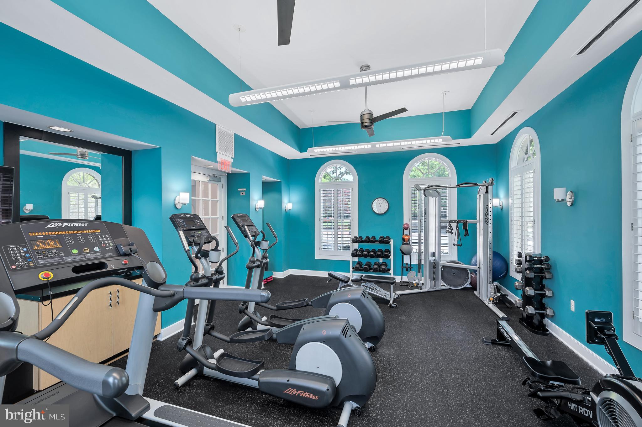 1820 Carpenter Road Alexandria, VA 22314 - Photo 49 of 80 a view of a room with gym equipment