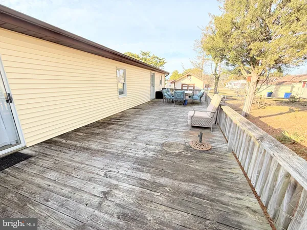 a view of a terrace with chairs