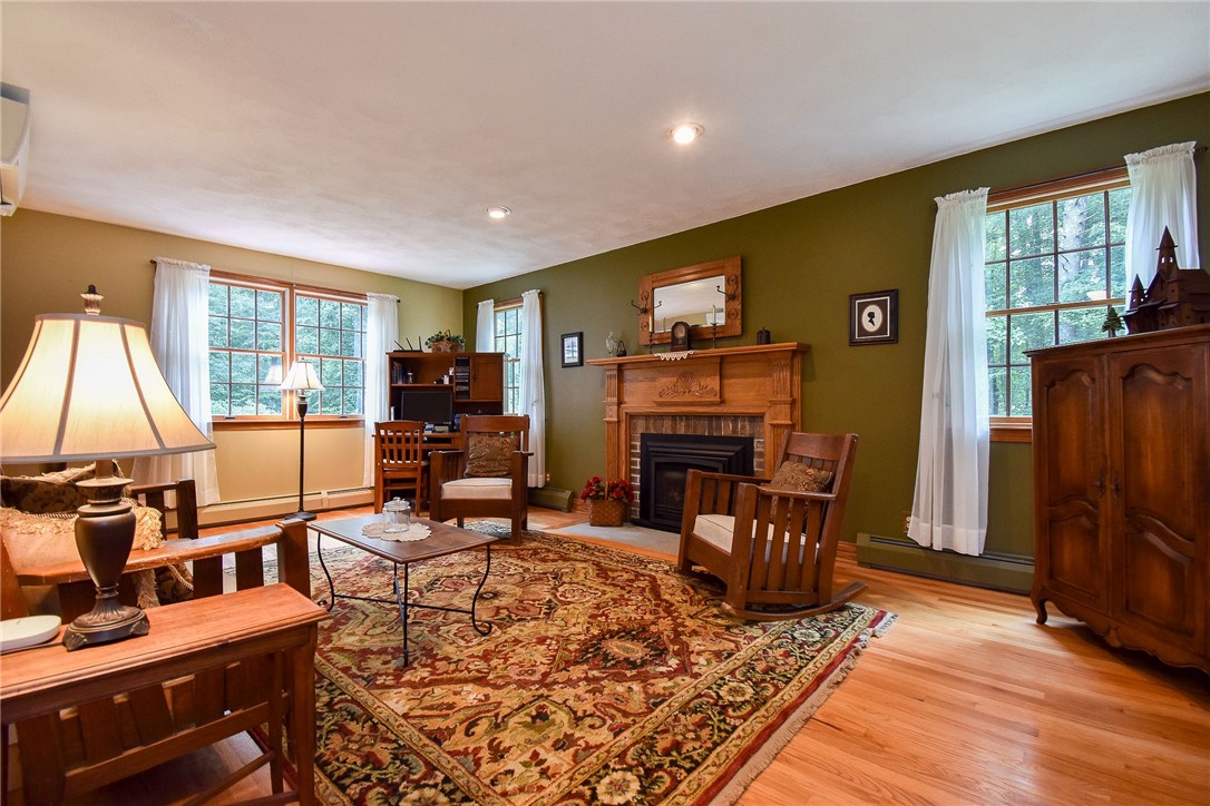 405 Lapham Farm Road Burrillville, RI 02859 - Photo 10 of 50 Living room with hardwoods
