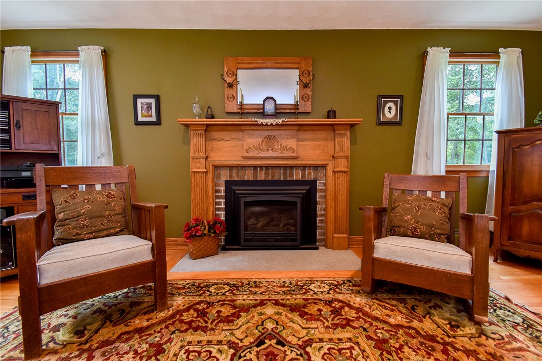 405 Lapham Farm Road Burrillville, RI 02859 - Photo 11 of 50 Living room fireplace