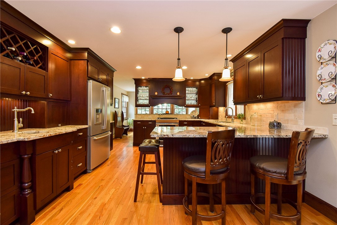405 Lapham Farm Road Burrillville, RI 02859 - Photo 13 of 50 Kitchen with counter seating