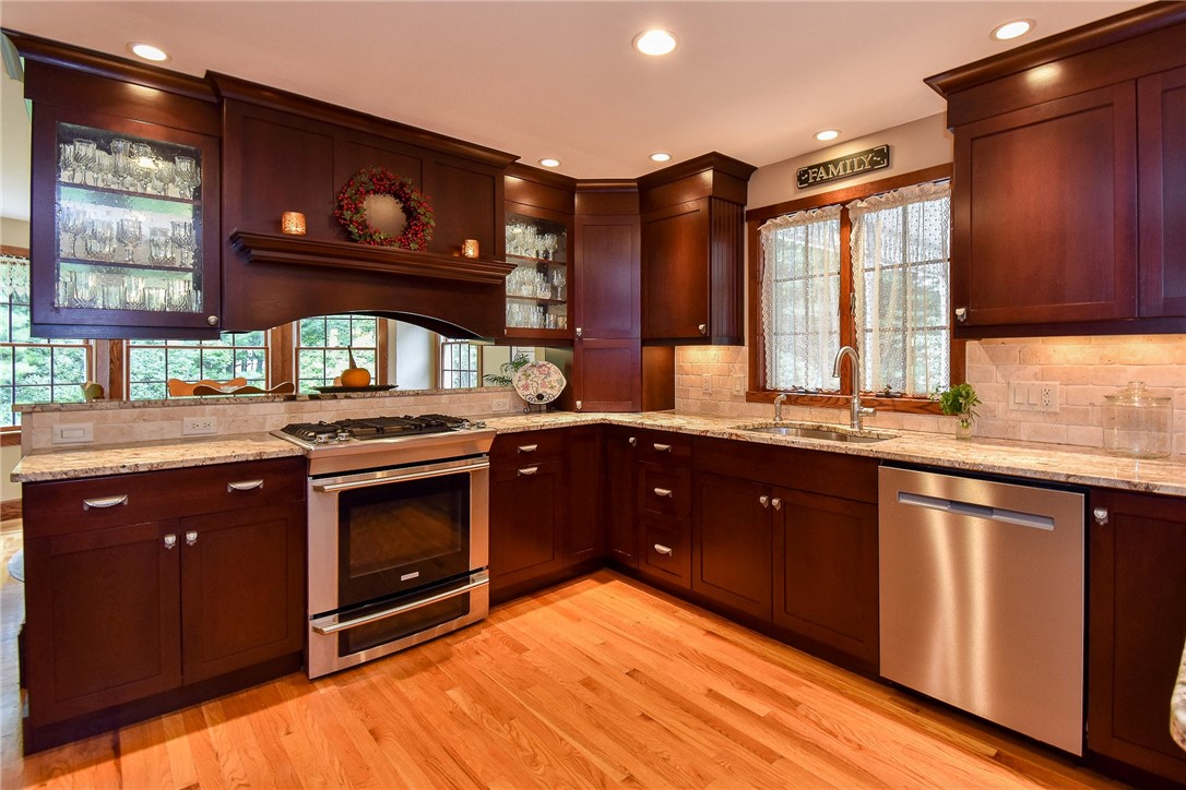 405 Lapham Farm Road Burrillville, RI 02859 - Photo 15 of 50 Kitchen with high end stainless appliances