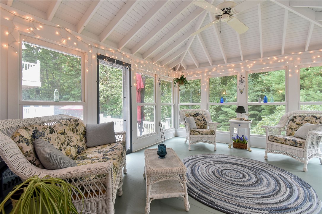 405 Lapham Farm Road Burrillville, RI 02859 - Photo 18 of 50 Sunroom with vaulted ceilings