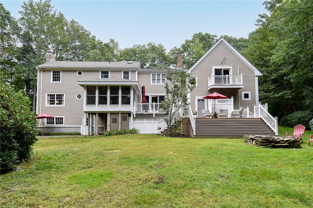 405 Lapham Farm Road Burrillville, RI 02859 - Photo 39 of 50 Rear exterior and yard