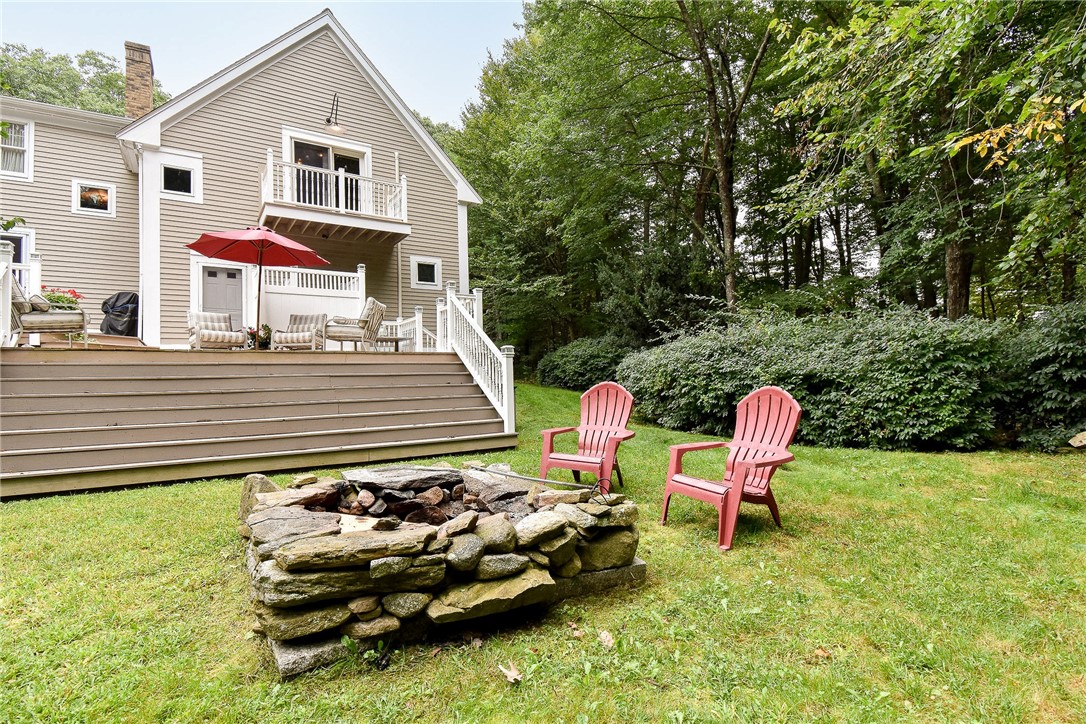 405 Lapham Farm Road Burrillville, RI 02859 - Photo 43 of 50 Firepit and yard