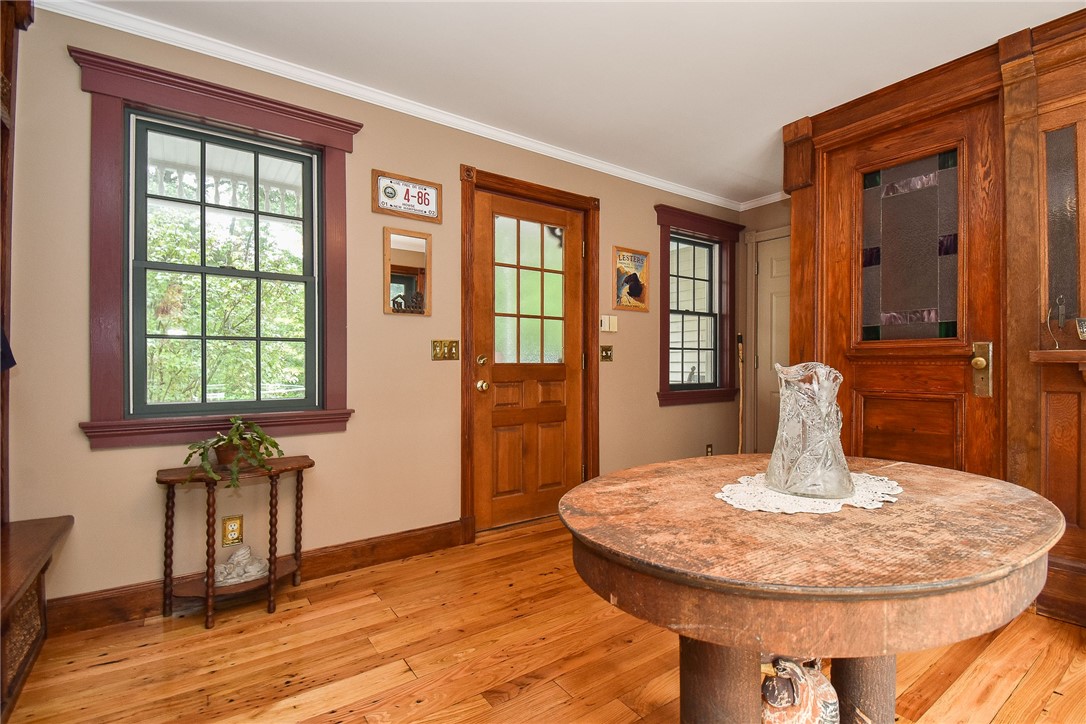 405 Lapham Farm Road Burrillville, RI 02859 - Photo 4 of 50 Foyer with Chestnut radiant floors