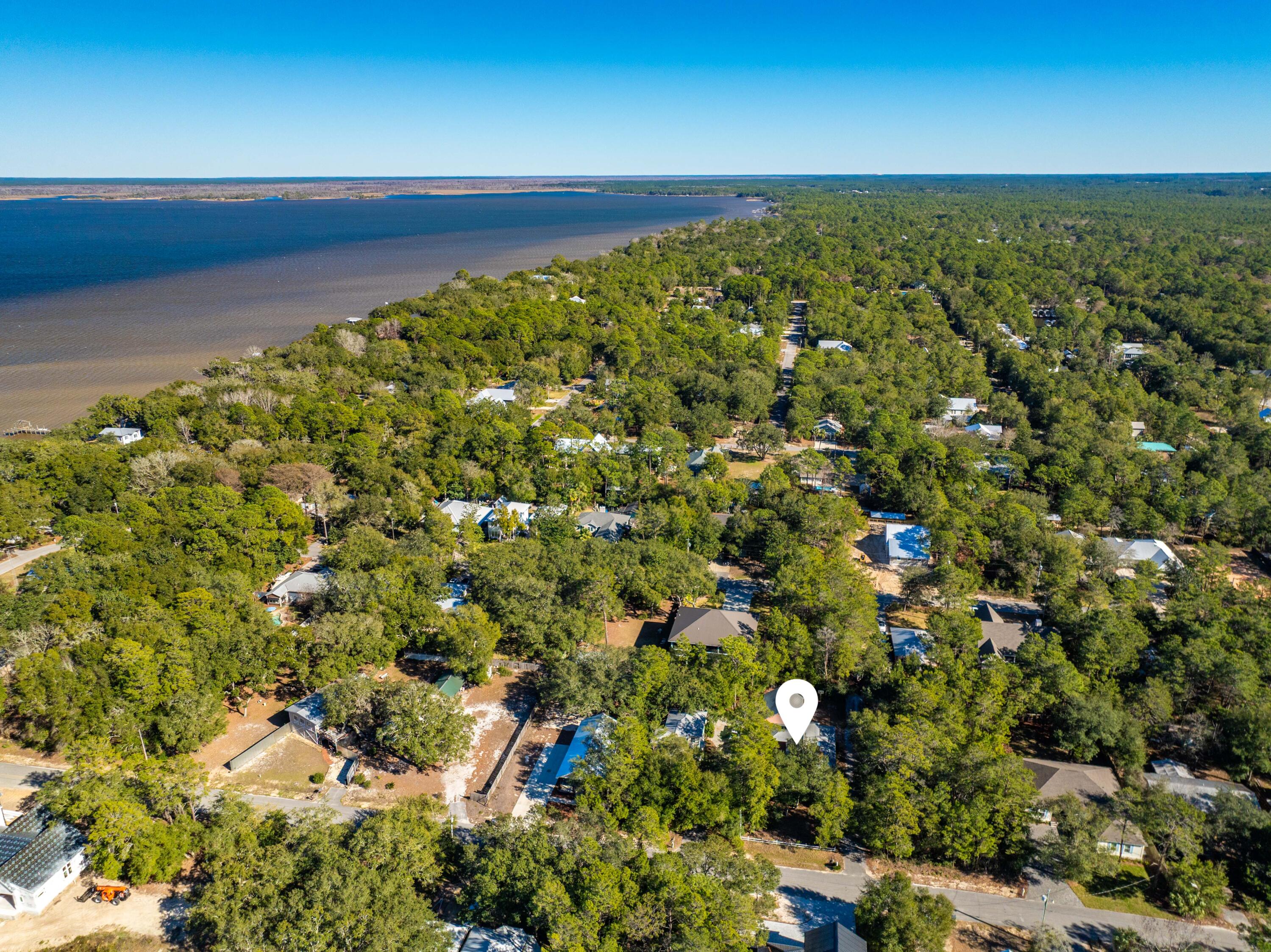 556 Little Canal Drive Santa Rosa Beach, FL 32459 - Photo 55 of 60 a view of an outdoor space and a lake view
