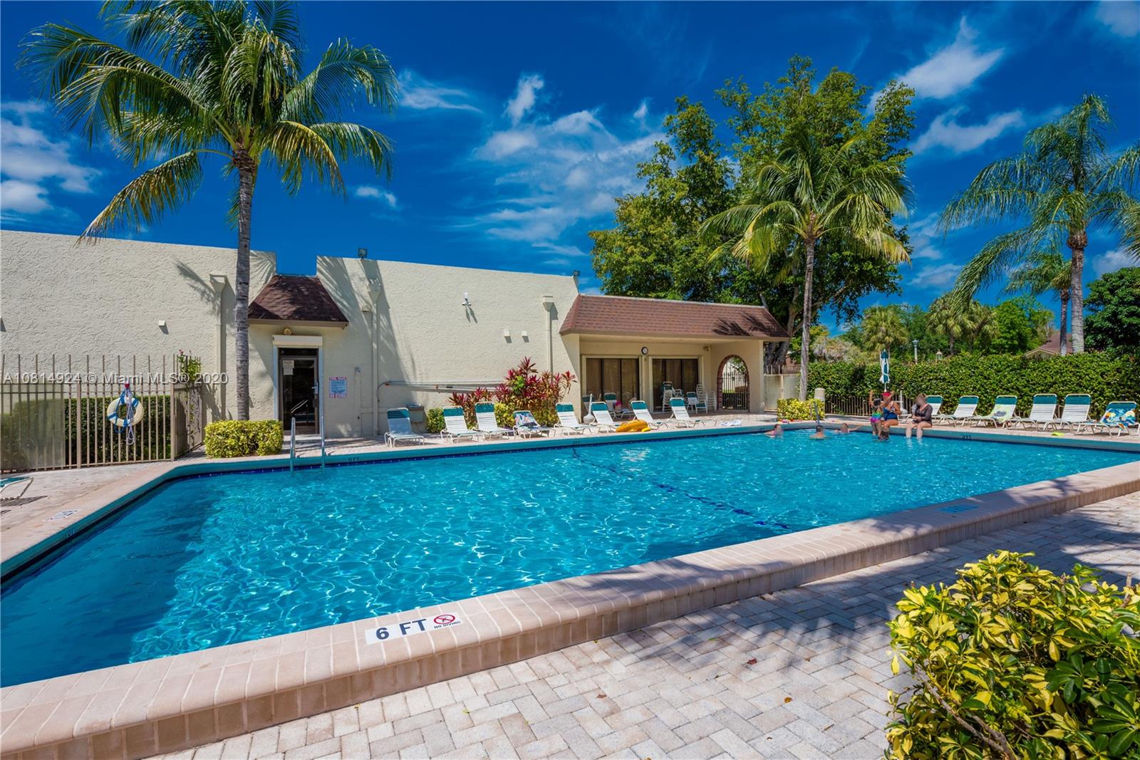 8814 Southwest 22nd Street, Unit B Boca Raton, FL 33433 - Photo 30 of 38 a view of a house with a yard
