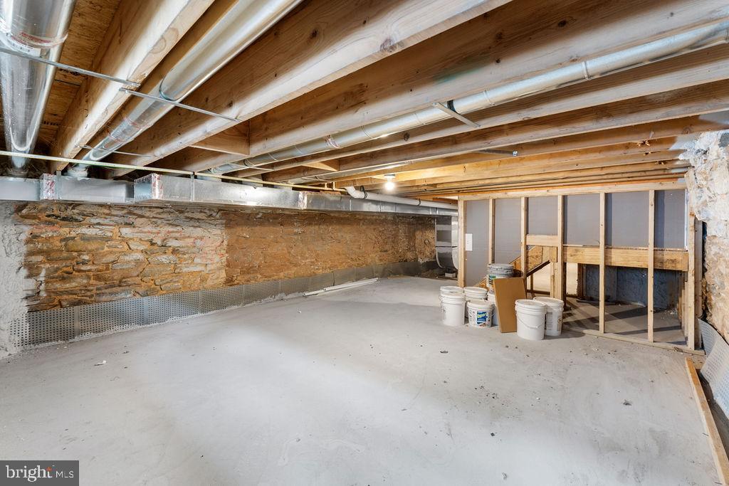 52 South Fulton Avenue Baltimore, MD 21223 - Photo 32 of 40 unfinished and waterproofed.