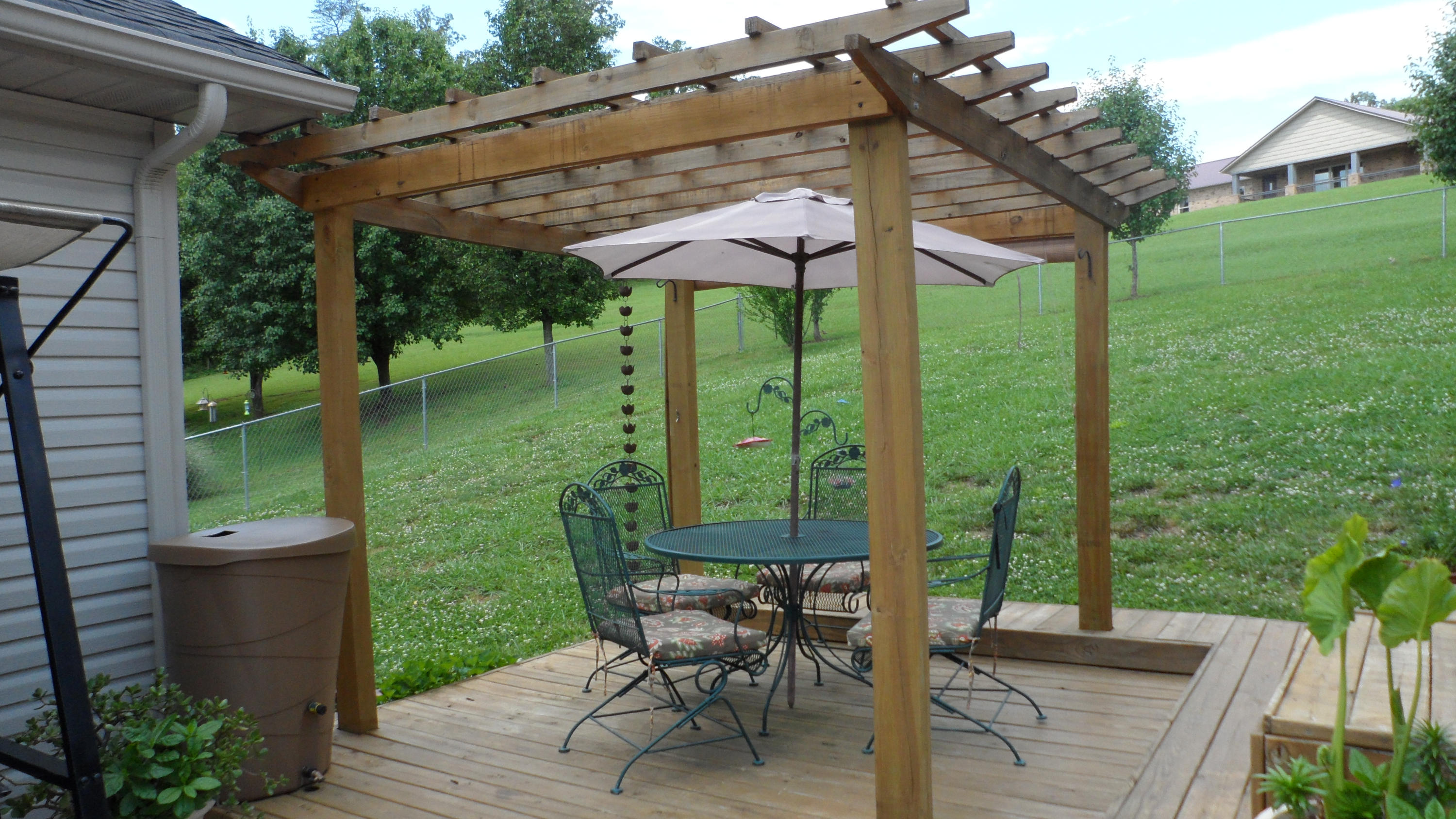 1023 North Old Grey Ridge Road Friendsville, TN 37737 - Photo 29 of 32 Pergola out back