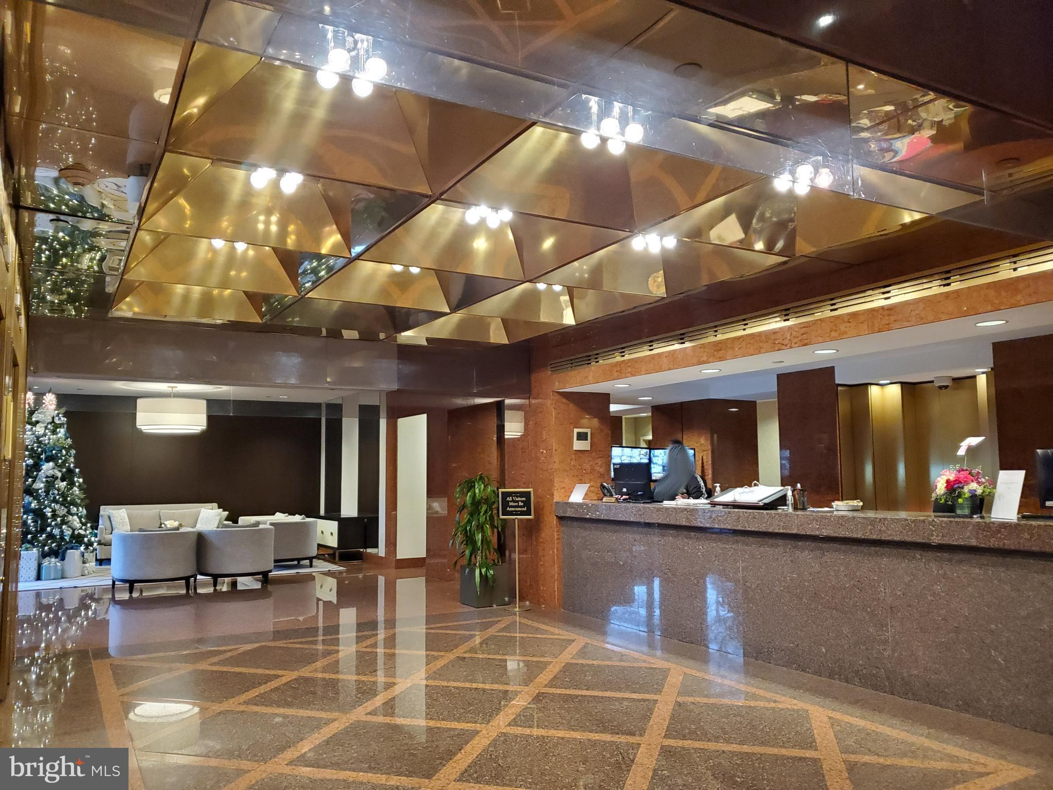 1530 Key Boulevard, Unit 623 Arlington, VA 22209 - Photo 3 of 35 Atrium Lobby