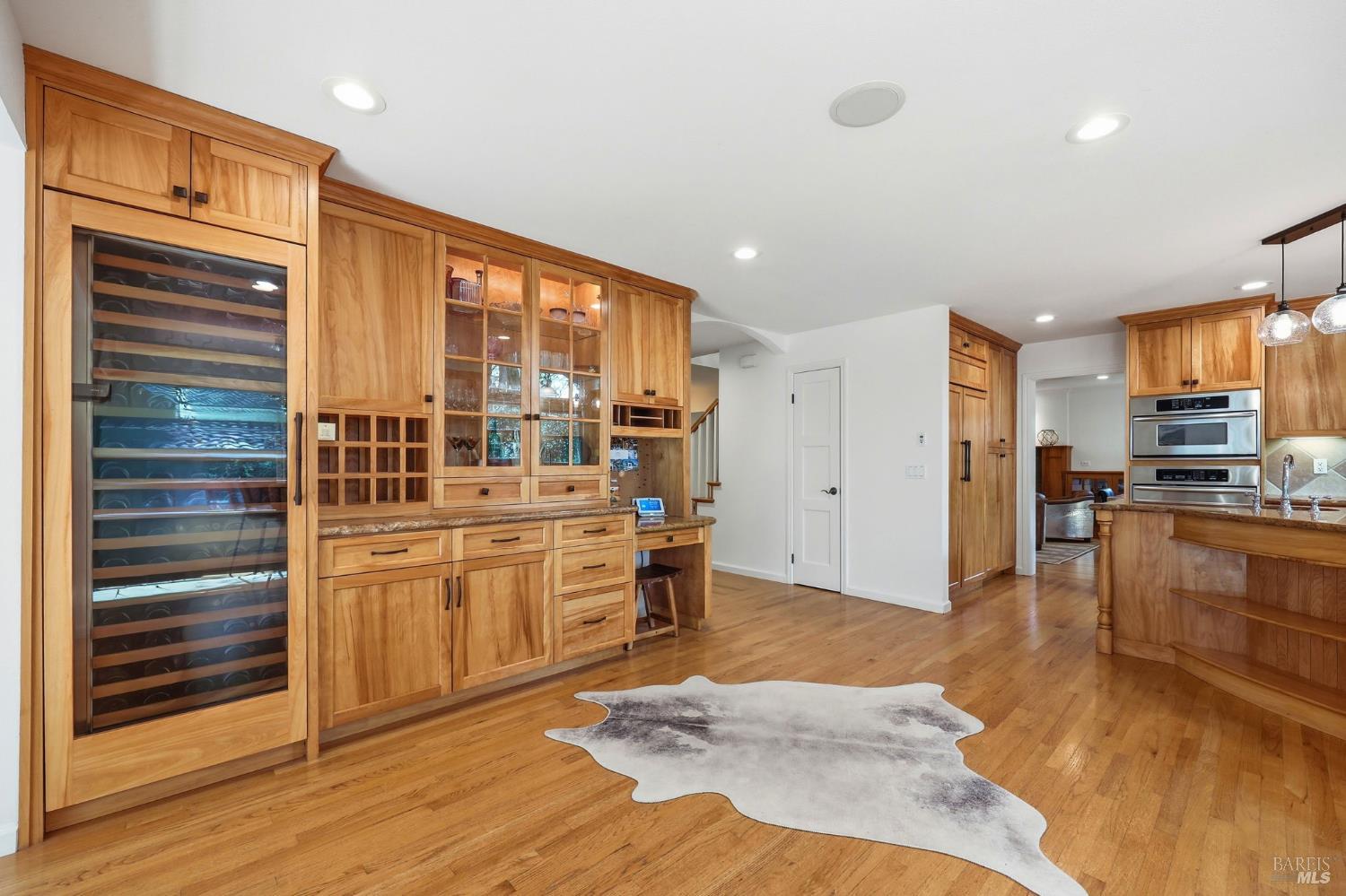 857 Wildwood Trail Santa Rosa, CA 95409 - Photo 14 of 83 Stunning Built-Ins like a Sub-Zero 132 Bottle Dual-Zone Wine Refrigerator