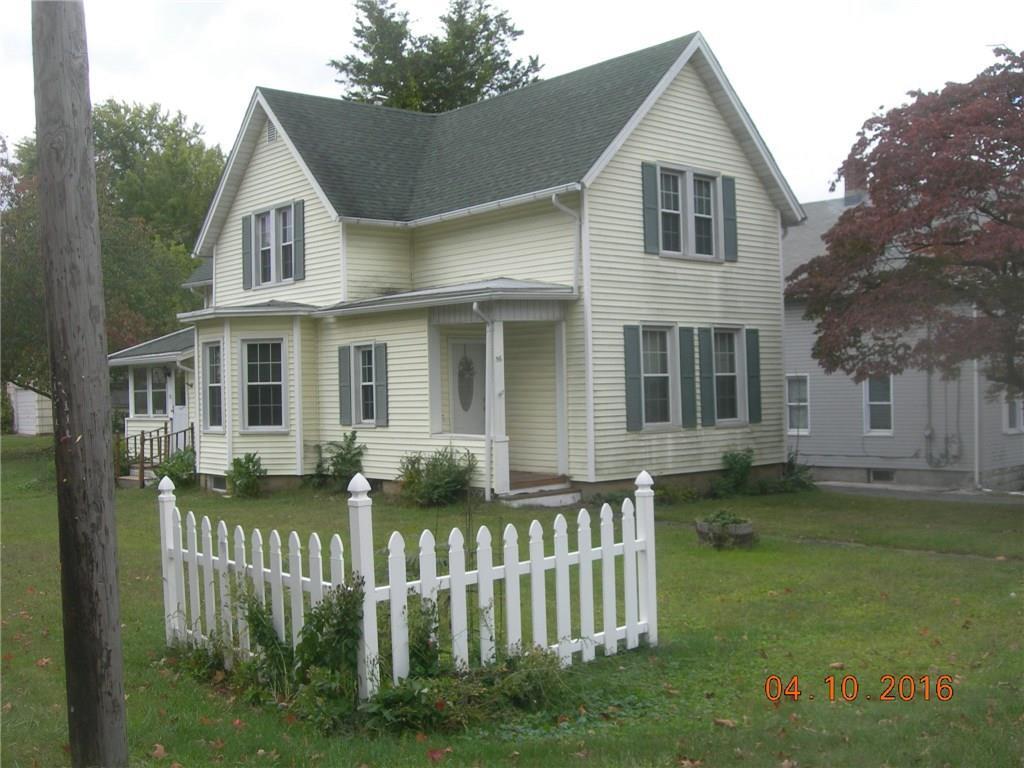56 Flower Street Meriden, CT 06451 - Photo 1 of 1 a front view of house with yard and green space
