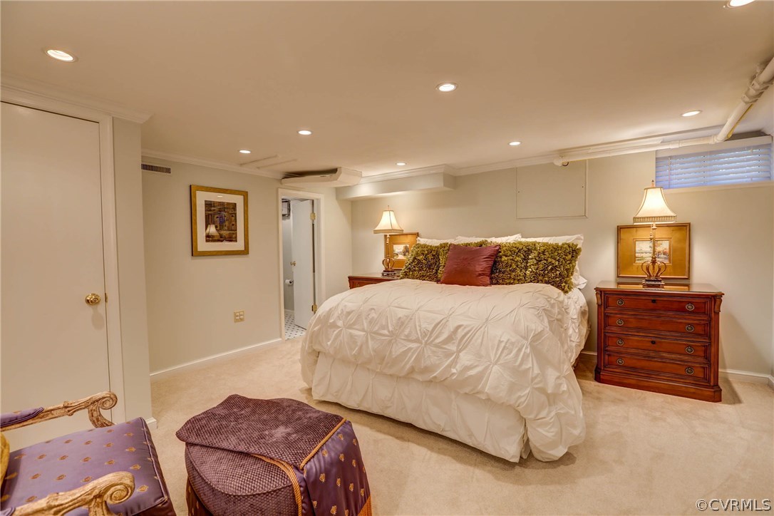 4108 Dover Road Richmond, VA 23221 - Photo 32 of 33 Fourth bedroom with updated ensuite bath