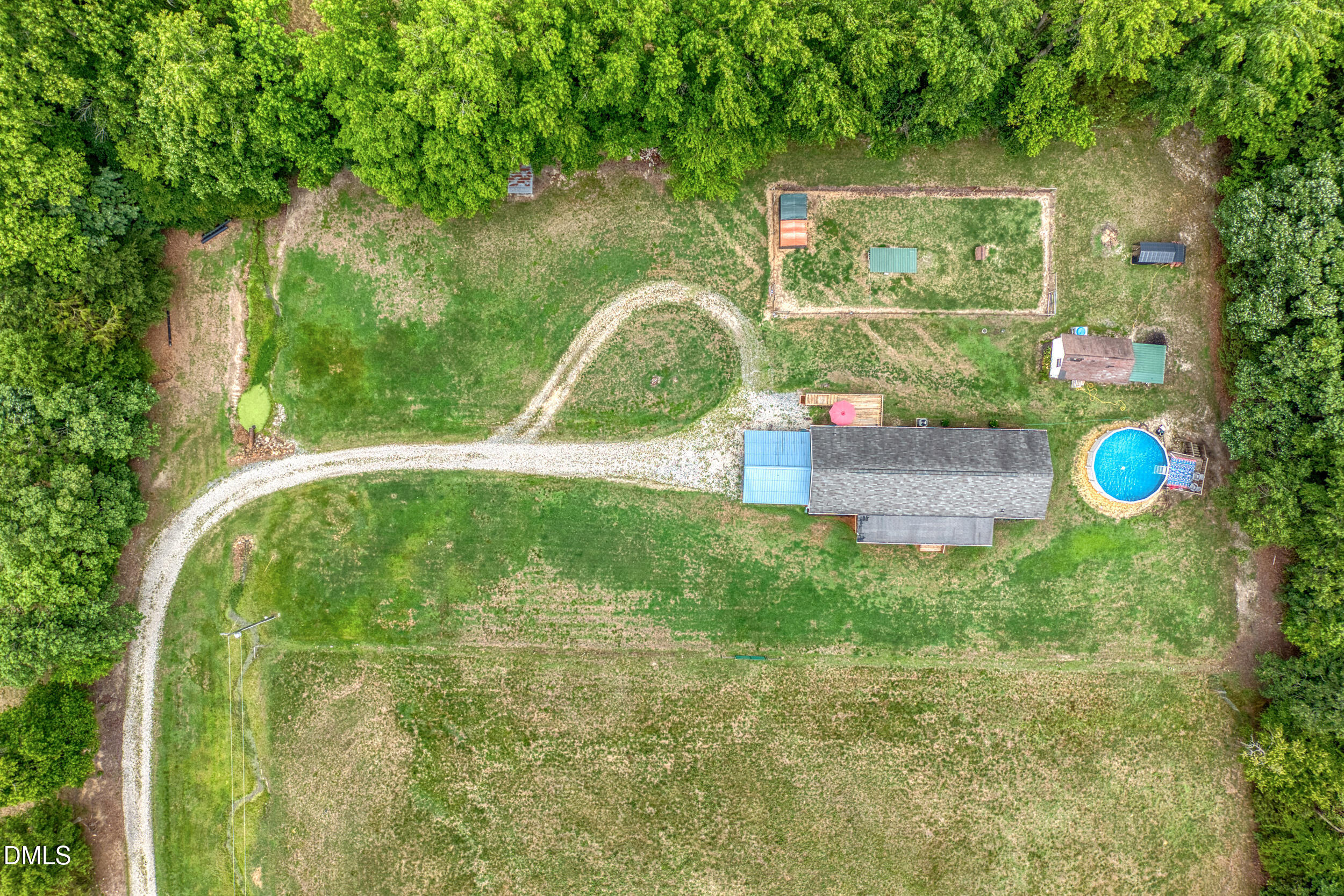 7388 Old 421 Road Liberty, NC 27298 - Photo 74 of 80 48 -7388 old 421 rd, drone, exterior