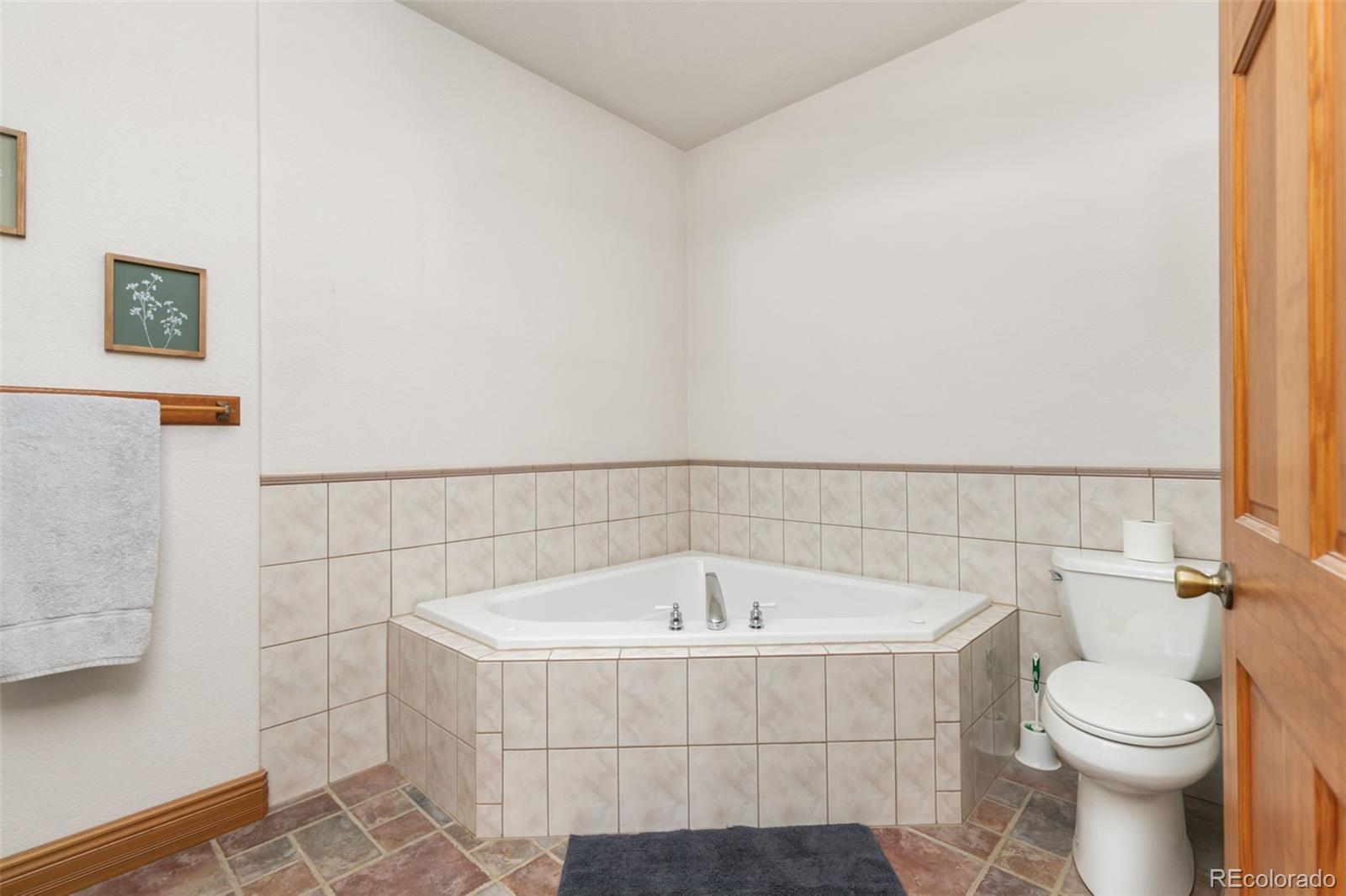 3065 Wildes Road Loveland, CO 80538 - Photo 22 of 42 a bathroom with a bathtub and toilet