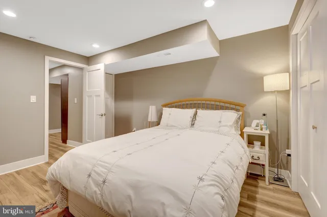 a view of a building with a street