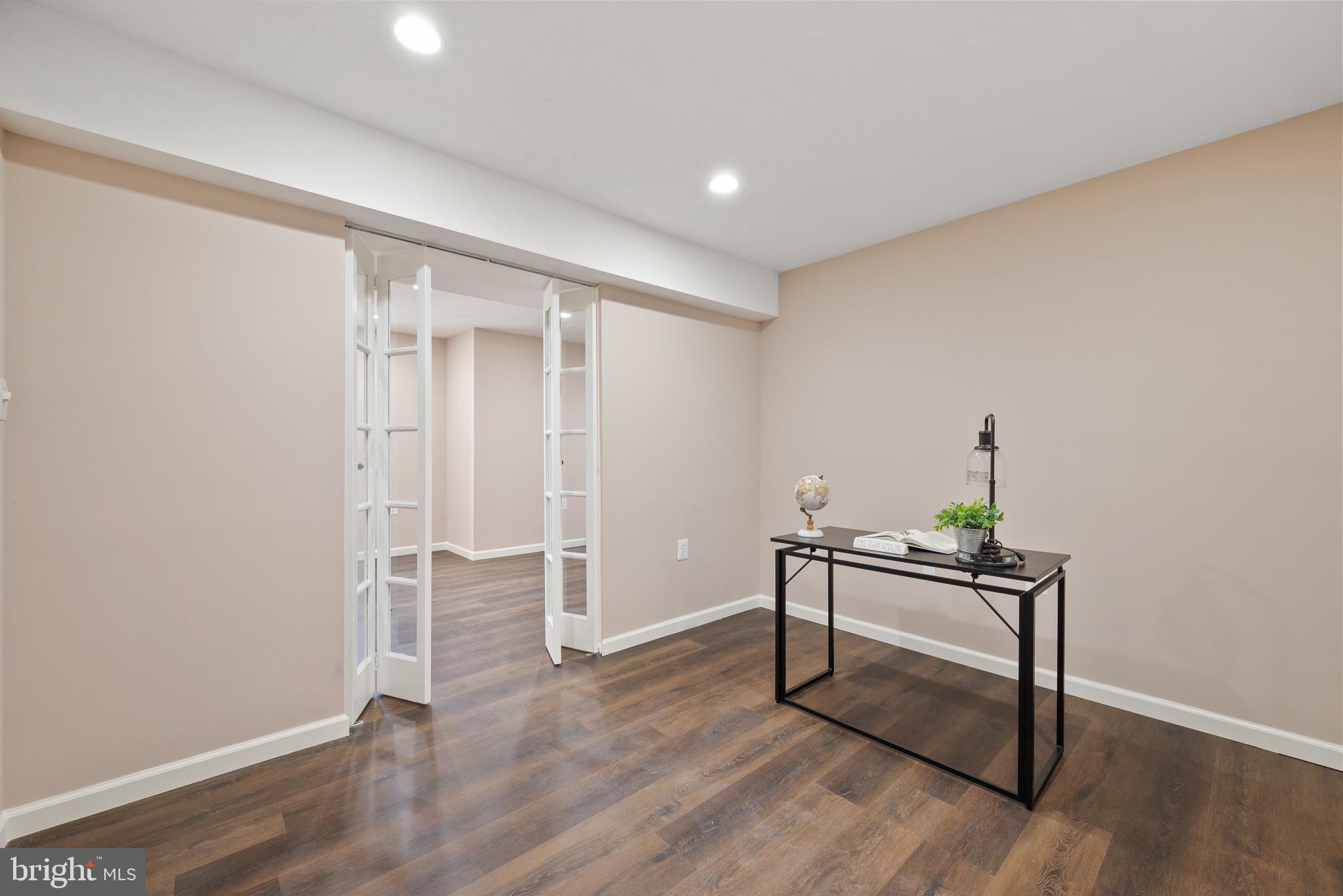 235 Colbert Street Taneytown, MD 21787 - Photo 17 of 18 Office area with glass doors to "workout area"