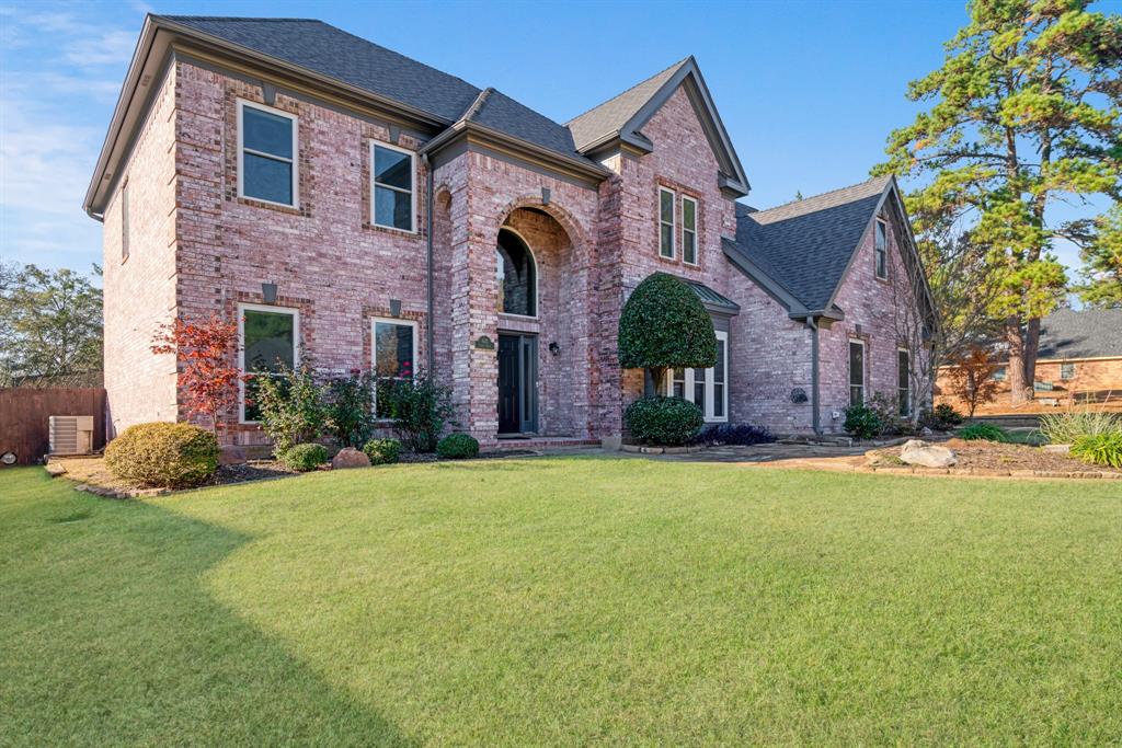 635 Cedar Creek Drive Reno, TX 75462 - Photo 32 of 32 a front view of house with yard and green space