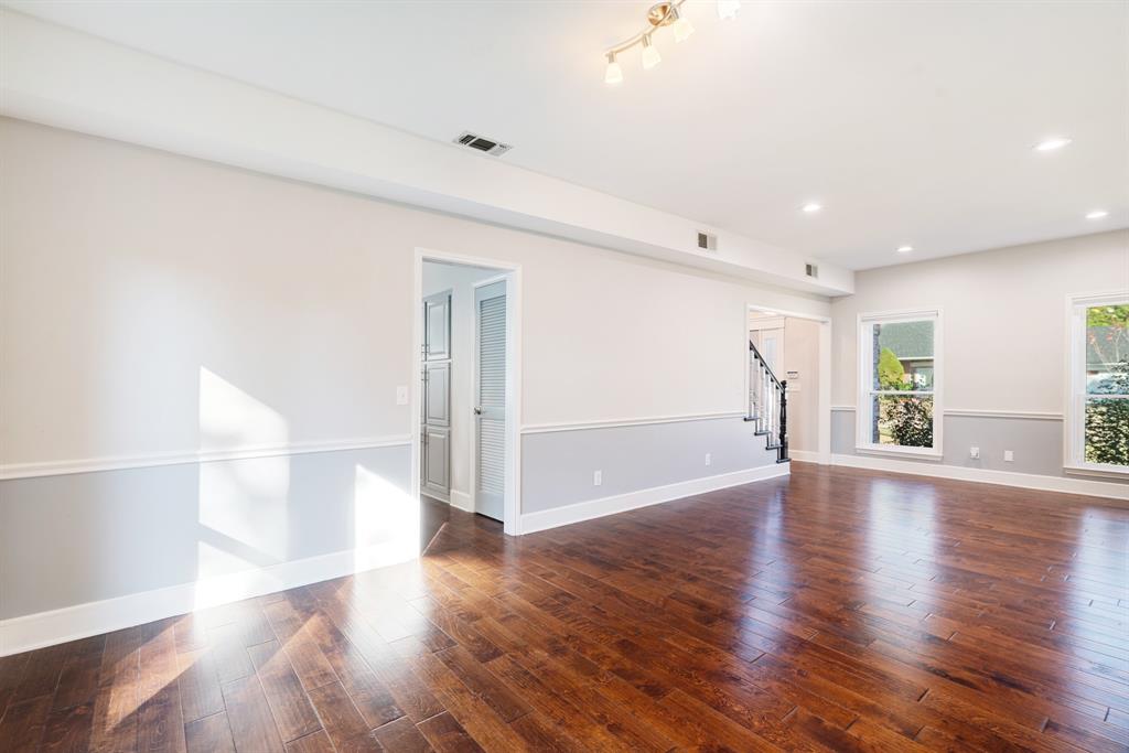 635 Cedar Creek Drive Reno, TX 75462 - Photo 4 of 32 a view of empty room with wooden floor