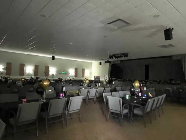 a living room with lots of furniture