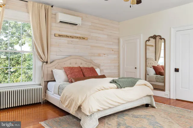 a view of a swimming pool with a yard