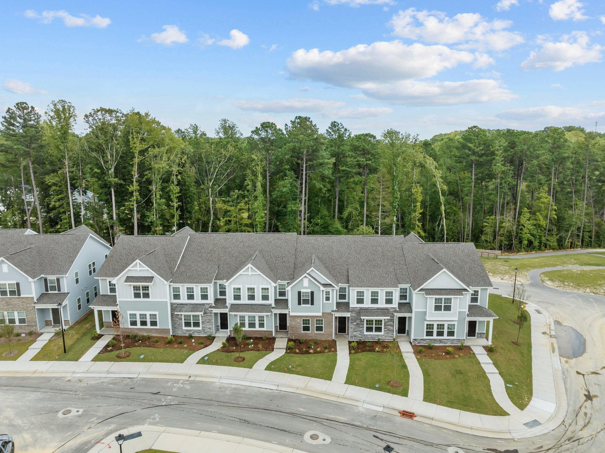 325 Spaight Acrs Way Wake Forest, NC 27587 - Photo 34 of 54 an aerial view of a house