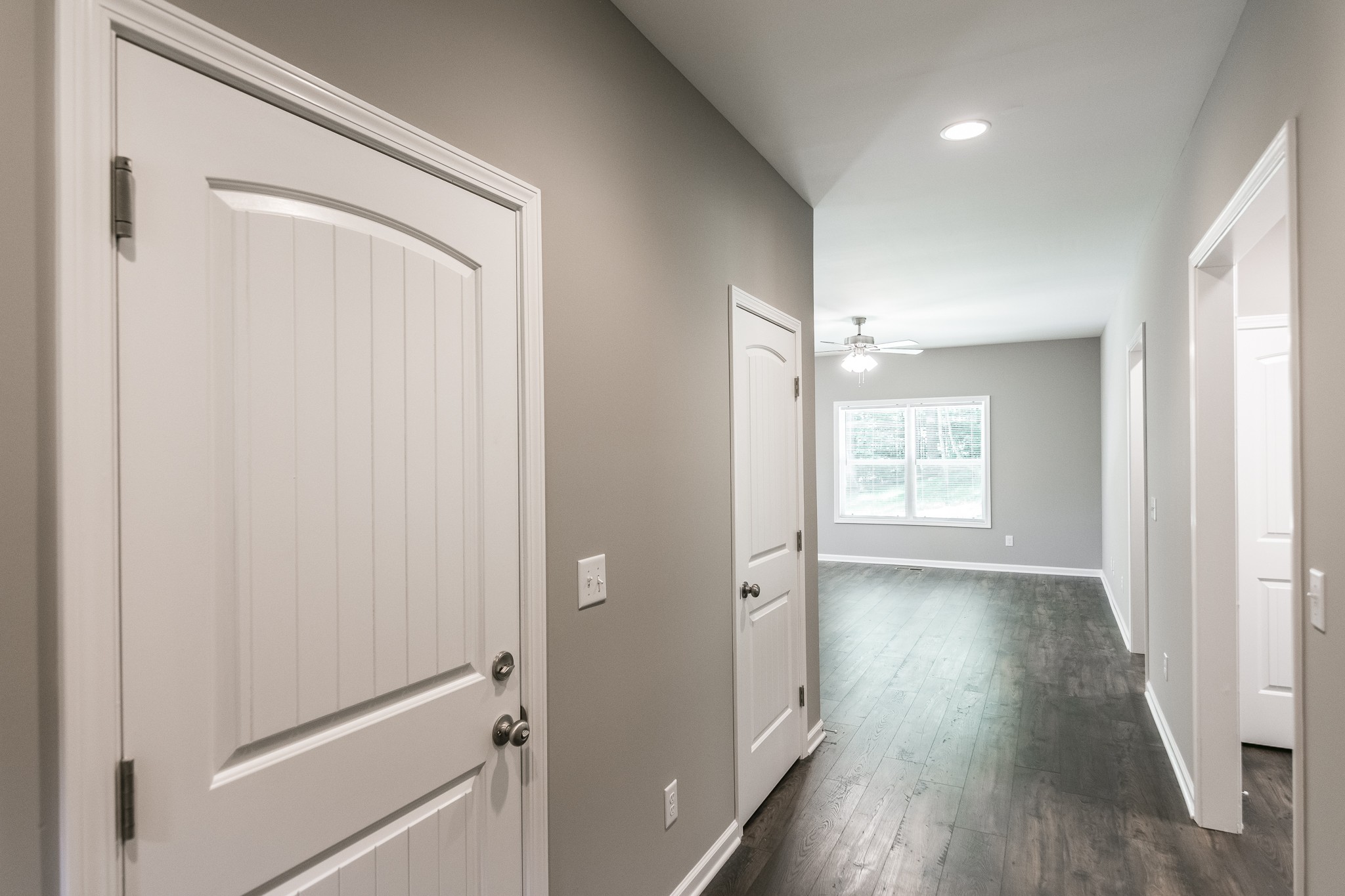 1566 Old Gallatin Road Portland, TN 37148 - Photo 11 of 49 a view of a hallway with wooden floor and closet area