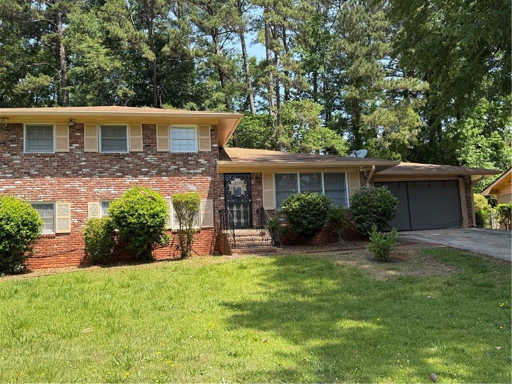3460 Boring Road Decatur, GA 30034 - Photo 1 of 16 front view of a house with a yard