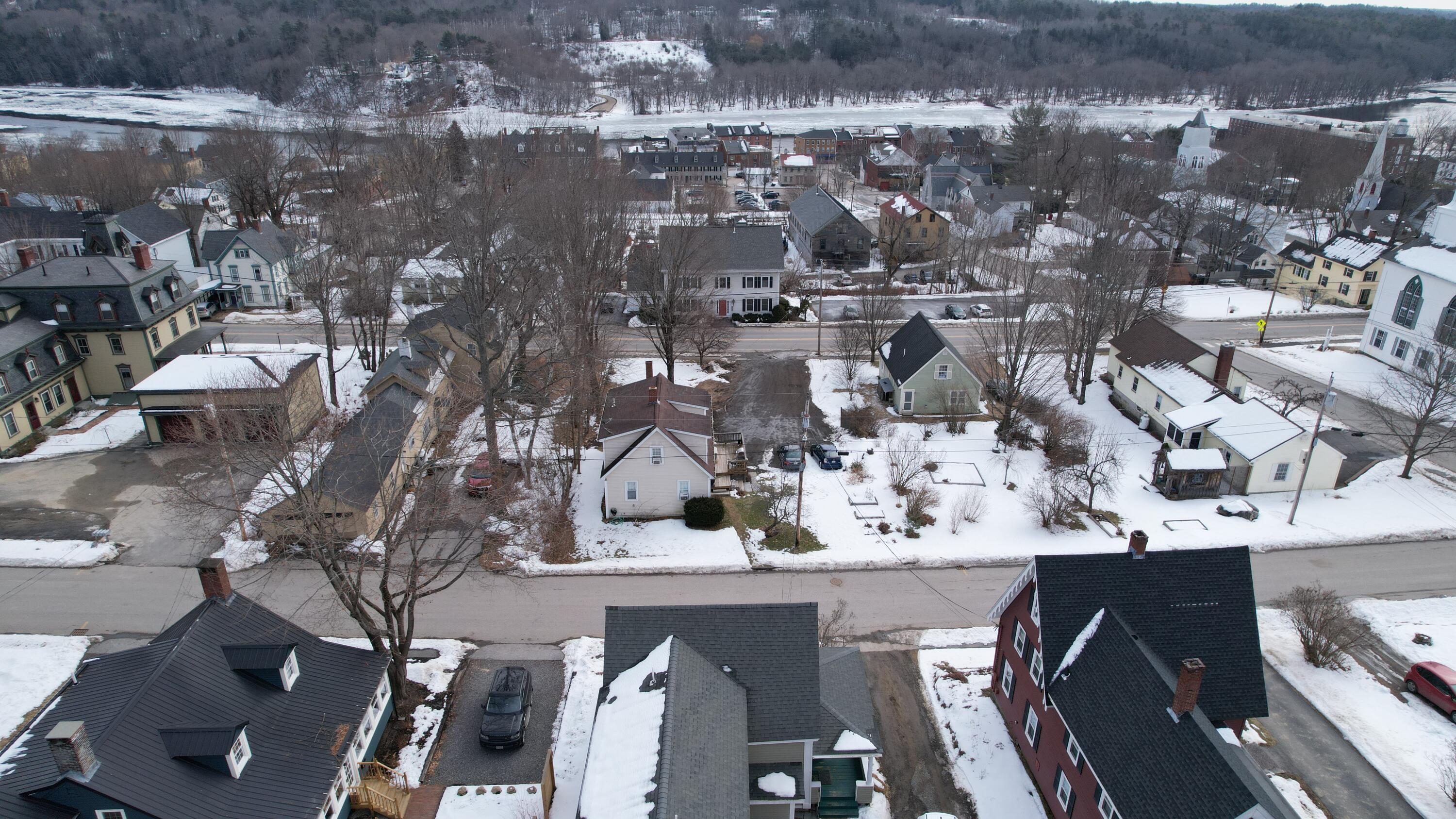 13 Spring Street Hallowell, ME 04347 - Photo 30 of 32 13 Spring Drone 4