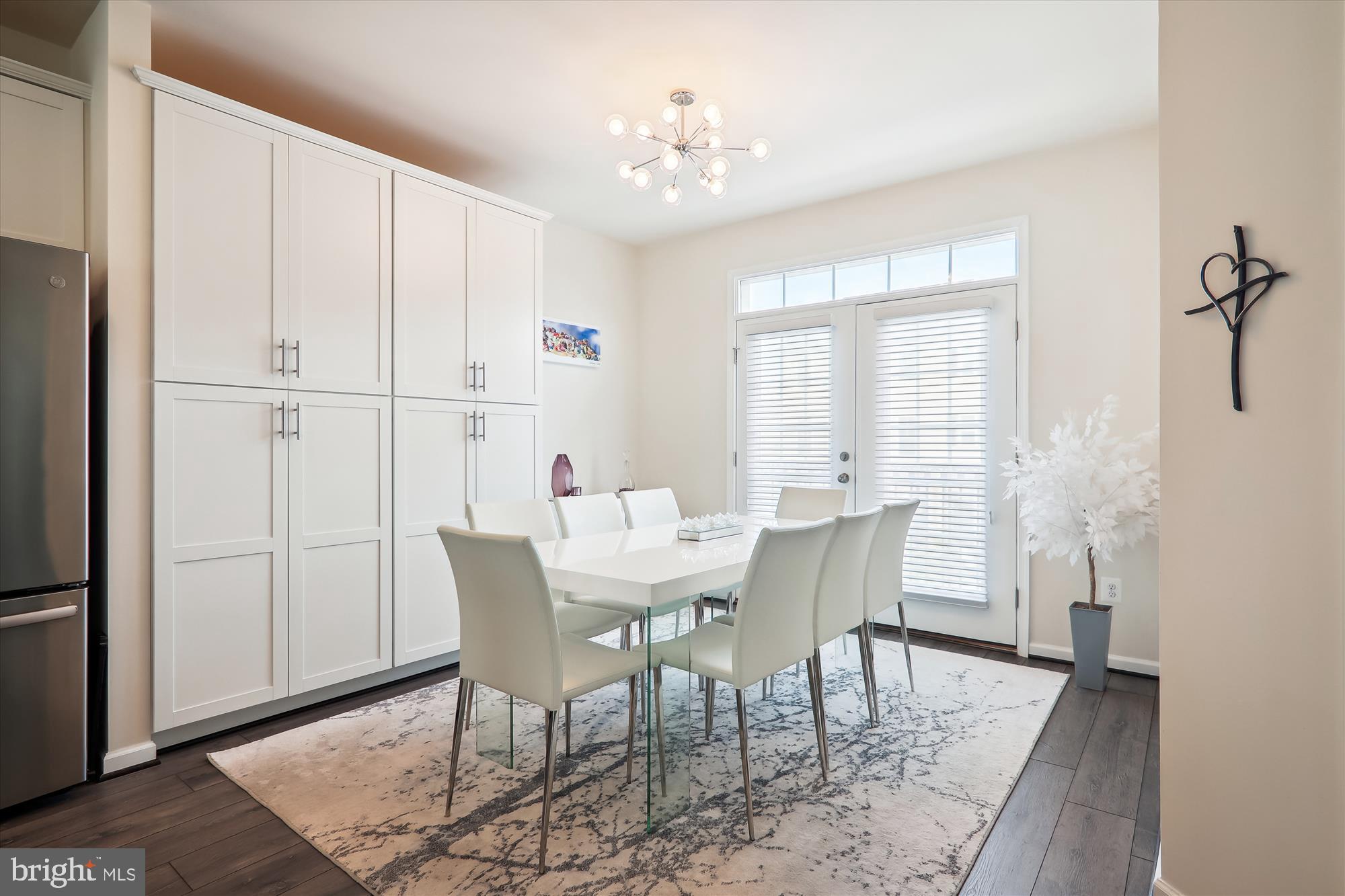 3420 Landing Way Silver Spring, MD 20906 - Photo 10 of 50 Dining Room with extra cabinets