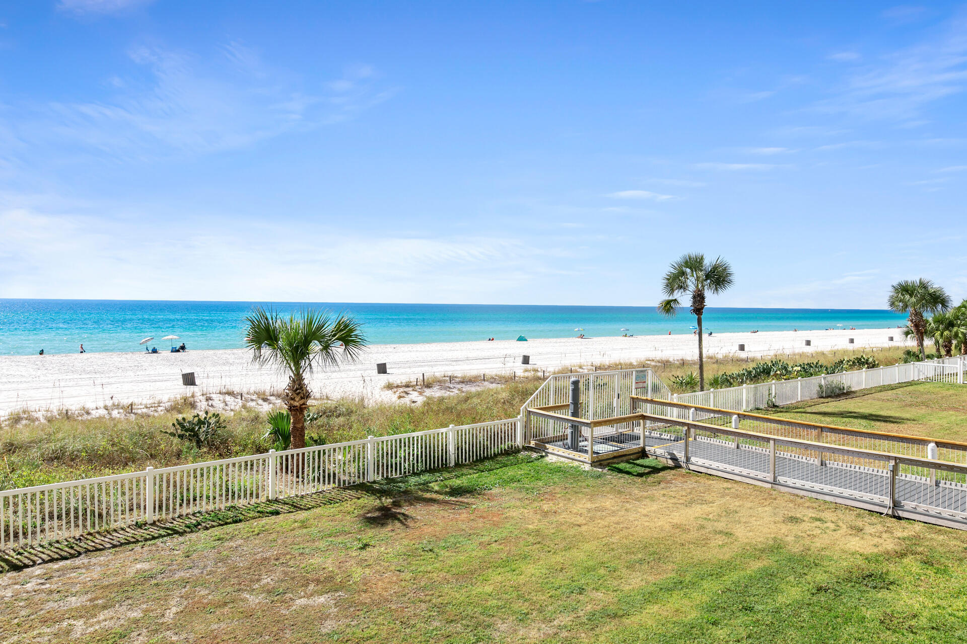 10515 Front Beach Road, Unit 102 Panama City Beach, FL 32407 - Photo 18 of 19 an ocean beach with couple of tennis court