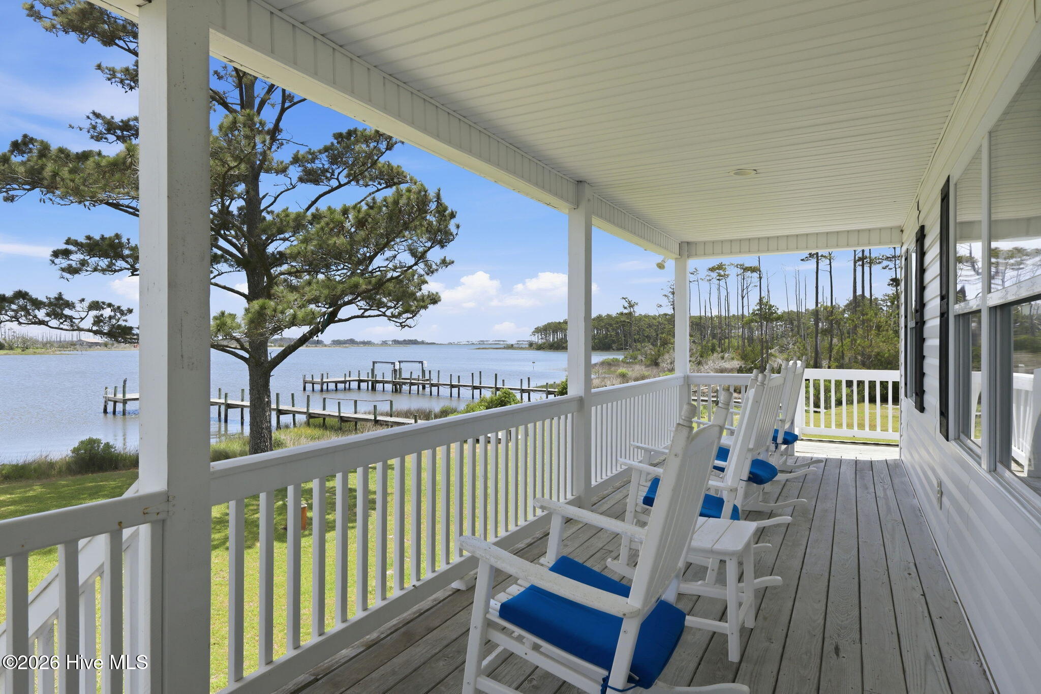 260 Hill Road Smyrna, NC 28579 - Photo 2 of 60 water view back porch