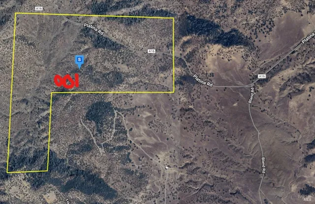 a aerial view of small house