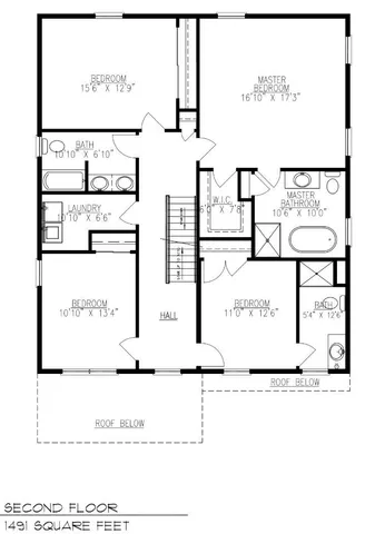 a picture of a floor plan