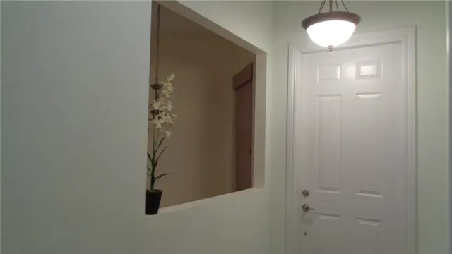 a view of entryway and hall