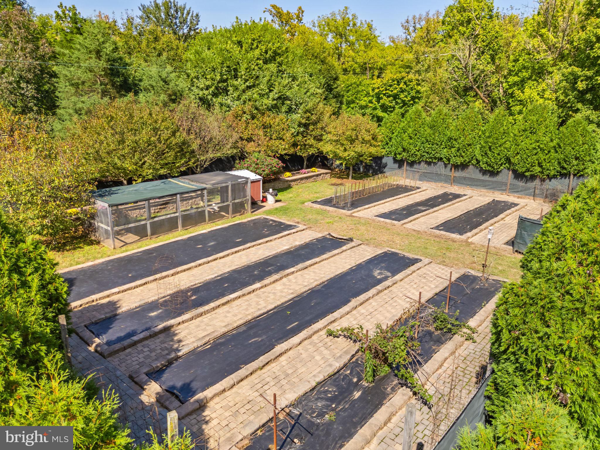 9533 Howellsville Road Boyce, VA 22620 - Photo 57 of 65 Raised beds within fenced garden & chicken coop