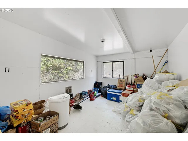 a view of a house with backyard and a tree